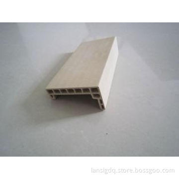 Sliding Wood Plastic Composite WPC Profile Waterproof , Env
